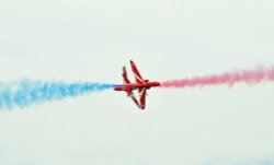 The Red Arrows at Swanage Air Show Wallpaper