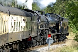 Double heading on the North York Railway Wallpaper