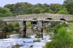 Clapper ridge at Postbridge Wallpaper