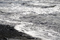 The sea at Sidmouth Wallpaper