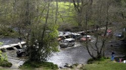 Tarr steps and ford Wallpaper