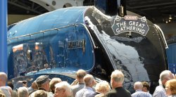 National Railway Museum in York - The Great Gathering of 6 A4 locomotives Wallpaper