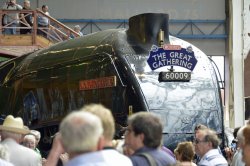 National Railway Museum in York - The Great Gathering of 6 A4 locomotives Wallpaper