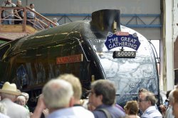 National Railway Museum in York  - The Great Gathering of 6 A4 locomotives Wallpaper