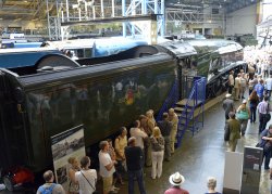 National Railway Museum in York  - The Great Gathering of 6 A4 locomotives Wallpaper