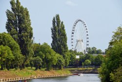 The Yorkshire Wheel in York Wallpaper