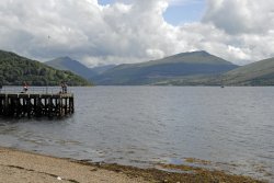 Loch Fyne at Inverary Wallpaper