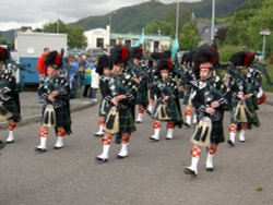 The Lochaber Highland Games at Fort William