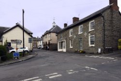 Clun Main Street Wallpaper
