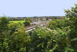 View from Shrewsbury Castle Wallpaper