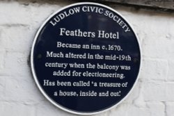The Feathers Hotel, Ludlow Wallpaper