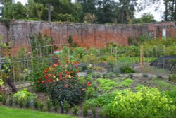 Berrington House walled garden Wallpaper