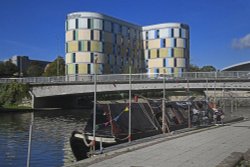 River Medway at Maidstone in Kent Wallpaper