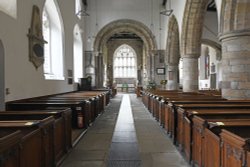 Much Wenlock Parish Church Wallpaper