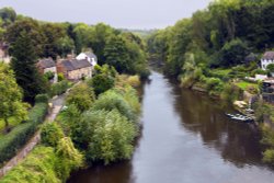 River Severn at Ironbridge Wallpaper