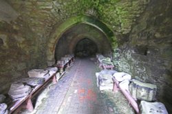 cellar at Buildwas Abbey Wallpaper