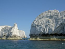 Alum Bay near Freshwater Wallpaper
