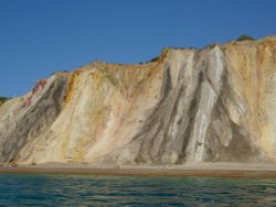 Alum Bay near Freshwater Wallpaper