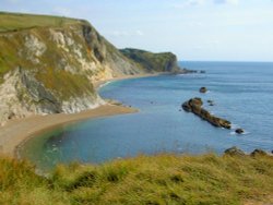 Lulworth Cove Wallpaper