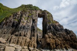 Church Doors Cove Wallpaper