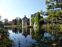 Early Autumn at Scotney Castle, Kent Wallpaper