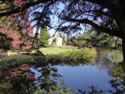 View of the Remains of Scotney Castle, Lamberhurst, Kent Wallpaper