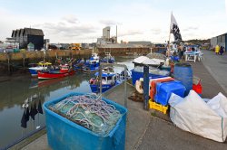Whitstable Harbour Wallpaper