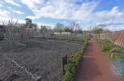 Packwood House Kitchen Garden Wallpaper