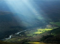 Ennerdale valley from Red Pike Wallpaper
