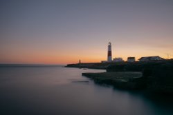Portland Bill at Dusk Wallpaper