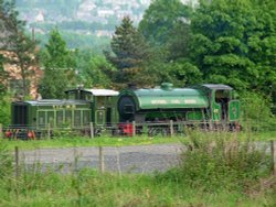Two of Tanfield Railway rolling stock Wallpaper