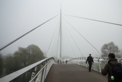 Foggy morning at Christchurch Bridge, Reading