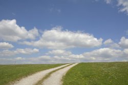 Farm Track, Goldsytch Moss near Flash, Staffordshire Moorlands