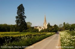 St Giles Church, Alderton, Wiltshire 2012 Wallpaper