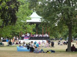 Sunday Afternoon Concert at Greenwich Park Wallpaper