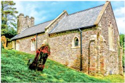St Peters Church, Trentisoe, North Devon Wallpaper