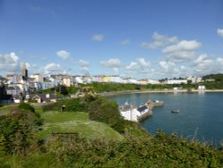 A Picturesque View of Tenby, Pembrokeshire