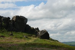 A picture of Cow and Calf Rocks Wallpaper