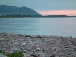 A view from Blue Anchor Bay Wallpaper