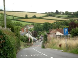 The village of Kilve, Somerset