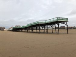 St Anne’s Pier from the ‘sea side’. Wallpaper