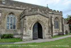 St Michael & All Angels Church, Brinkworth, Wiltshire 2019 Wallpaper