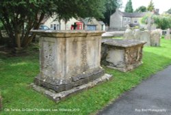 Old Tombs, St Giles Churchyard, Wiltshire 2019 Wallpaper
