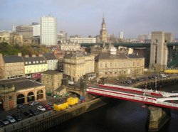 Newcastle from the High Level