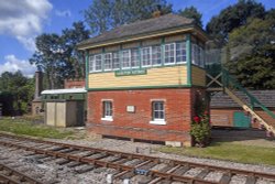 Bluebell Railway - Horsted Keynes Signal Box Wallpaper