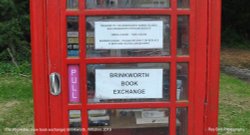 Telephone Kiosk (now book exchange), Brinkworth, Wiltshire 2019 Wallpaper