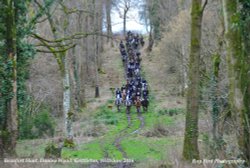 Beaufort Hunt, Dunley Wood, nr Grittleton, Wiltshire 2016 Wallpaper