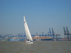 Felixstowe Docks Wallpaper