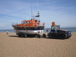 Aldeburgh Lifeboat. Wallpaper