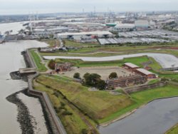 Star fort at Tilbury, essex Wallpaper